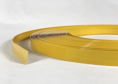 شكل السهم أصفر اللون غطاء بلاستيكي من الألومنيوم يغطي 1 بوصة مرونة جيدة