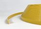 3D تسجيل المواد أصفر اللون غطاء بلاستيكي الحافة المحيطة بالحافة عالية الأمان سهلة التركيب