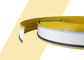 اللون الأصفر الطلاء الألومنيوم تريم كاب الصف A مع الجانب الخلفي الحافة الجانبية