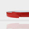 غطاء تقليم شريط الألمنيوم المسطح 0.6 / 0.8 مم قناة طلاء مزدوجة الجانب باللون الأحمر