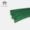 لافتات بلاستيكية خضراء اللون بطول 45 مترًا تغطي غطاء تقليم الألومنيوم لقناة غطاء بلاستيكي
